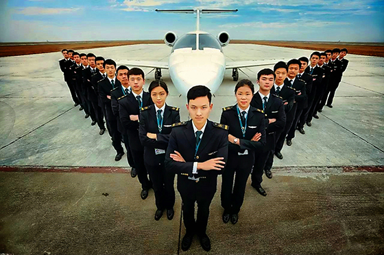 位于四川广汉市的中国民用航空飞行学院，是全球办学规模最大的飞行培训机构，是世界上规模最大的以飞行训练为主的学校（资料图）.jpg