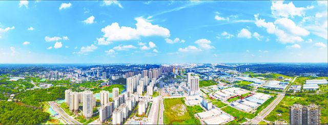 贡井区城市图  贡井区发改局供图.jpg