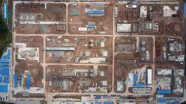 图2  西南油气田安岳第二净化厂及外输系统工程项目建设现场  项目方供图.jpg
