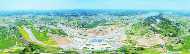 蓬安全景图  蓬安县发展改革局供图.jpg